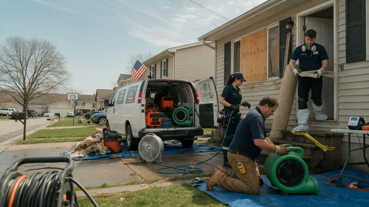 Water Damage Restoration in Norfolk, MA near me